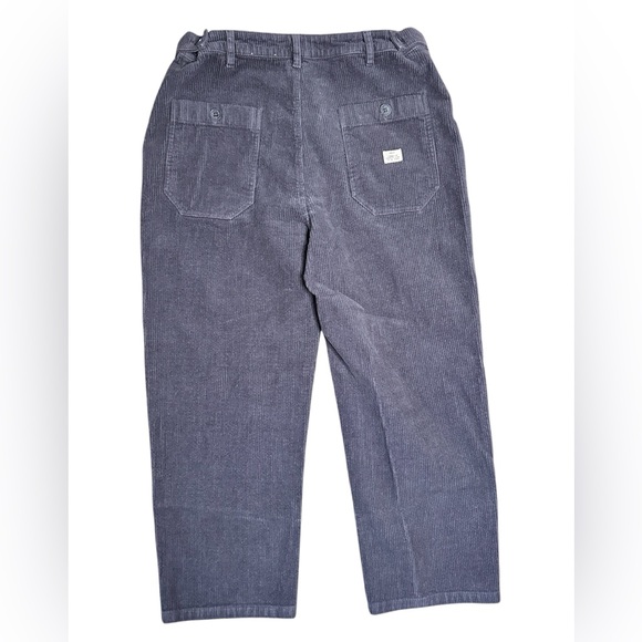 P&Co CORD SERVICE FATIGUE PANTS - SLATE GREY 34 short - Picture 6 of 8